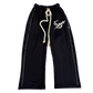 Black Rhinestone sweats