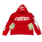 Red Rhinestone Hoodie