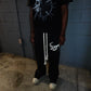 Black Rhinestone sweats