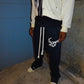Black Rhinestone sweats