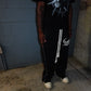 Black Rhinestone sweats