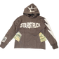 Grey Rhinestone Hoodie